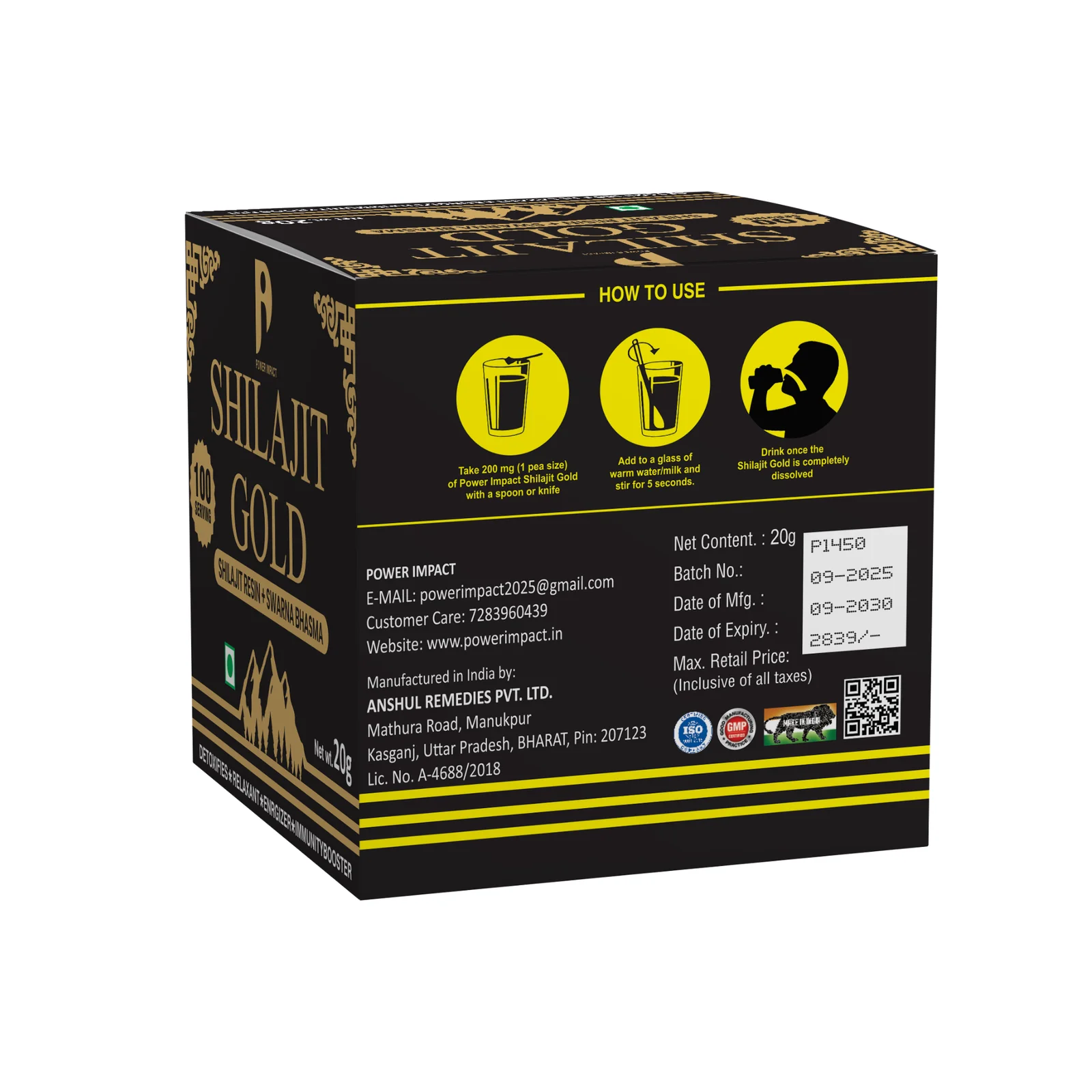 𝐏𝐎𝐖𝐄𝐑 𝐈𝐌𝐏𝐀𝐂𝐓 – 𝐒𝐇𝐈𝐋𝐀𝐉𝐈𝐓 𝐆𝐎𝐋𝐃